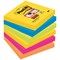 Post-it Super Sticky Notes, 76 x 76mm, Rio, Pack of 6 x 90 Notes
