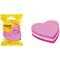 Post-it Heart Shaped Notes, 70 x 70mm, Pink, Pack of 12 x 225 Notes