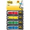 Post-it Index Repositionable Arrows, 12 x 43mm, Assorted, Pack of 96(24 of each colour)