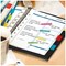 Post-it Index Repositionable Arrows, 12 x 43mm, Assorted, Pack of 96(24 of each colour)