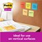 Post-it Super Sticky Colour Notes, 76x127mm, Bangkok, Pack of 6 x 90 Notes