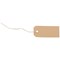 Strung Tags, 82x41mm, Buff, Pack of 1000