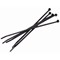 Cable Ties, Medium, 200mm x 4.6mm, Black, Pack of 100
