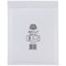 Jiffy Airkraft No.2 Bubble-lined Postal Bags, 205x245mm, Peel & Seal, White, Pack of 10