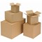 Single Wall Corrugated Dispatch Cartons, W203xD203xH203mm, Brown, Pack of 25