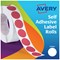 Avery Dispenser for 19mm Diameter Labels, White, 24-404, 1400 Labels