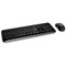 Microsoft 850 Wireless Desktop Keyboard & Optical Mouse, 2.4GHz, Black