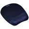 Fellowes Memory Foam Mouse Mat, With Wrist Rest, Blue