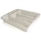 Plastic Dish Drainer for Standard Draining Boards - Silver