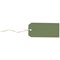 Strung Tags, 120x60mm, Dark Green, Pack of 1000