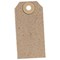 Unstrung Tags, 70x35mm, Buff, Pack of 1000