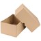 Self Locking Box Carton and Lid, A4, 305x215x150mm, Brown, Pack of 10
