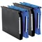 Elba Ultimate Polypropylene Lateral Suspension Files, 330mm Width, 30mm Square Base, Blue, Pack of 25