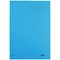 Elba StrongLine Square Cut Folders, 320gsm, Foolscap, Blue, Pack of 50