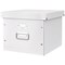 Leitz WOW Click & Store Archive Box For A4 Suspension Files - White