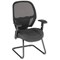 Influx Amaze Visitors Chair Mesh Seat W520xD520xH430mm Black