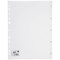 5 Star Plastic Index Dividers, 1-5, A4, White