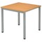 Sonix Square Table / 800mm Wide / Beech