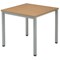 Sonix Square Table / 800mm Wide / Oak