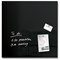 Sigel Artverum Tempered Glass Board, Magnetic, W480xH480mm, Black