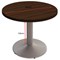 Adroit Virtuoso Small Boardroom Table / 900mm Diameter / Dark Walnut