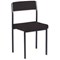 Trexus Stackable Side Chair - Charcoal