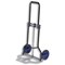 5 Star Folding Hand Trolley, Capacity 70kg, Black and Blue