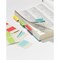 Durable QuickTab Index Tabs / Permanent / Double Sided / 40mm / Assorted Colours / 8406/00 / Pack of 24