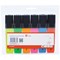 5 Star Highlighters, Assorted Colours, Pack of 6