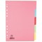 Elba Subject Dividers, 5-Part, A4, Assorted