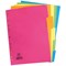 Elba Subject Dividers, 5-Part, A4, Bright Assorted