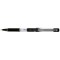 Pilot VBall VB5 Rollerball Pen, Rubber Grip, 0.5mm Tip, 0.3mm Line, Black, Pack of 12