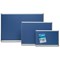 Nobo Prestige Noticeboard / Diamond Mesh / Aluminium Trim / W900xH600mm / Blue