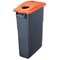 EcoSort Recycling System Waste Lid for Plastic Bottles / Round / Red