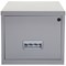 Pierre Henry Steel Cube Filing Cabinet, 1 Drawer, A4, Silver