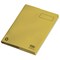 Elba Clifton Back Pocket Flat Files, 50mm, Foolscap, Yellow, Pack of 25