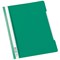 Durable A4 Clear View Folders, Extra Wide, Green, Pack of 50