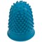 Quality Rubber Thimblettes - Size 1 Medium, Blue, Pack of 10