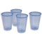 Plastic Non Vending Cups for Cold Drinks, 207ml, Blue, Pack of 1000
