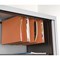Trexus Side Opening Tambour Cupboard, 1970mm High, Beech Shutters, Silver Frame