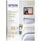 Epson A4 Premium Glossy Photo Paper, White, 255gsm, Pack of 15