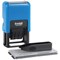 Trodat Printy Typo 4755 Self-Inking Dater Stamp with D-I-Y Text - Red & Blue