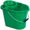 Oval Mop Bucket, 12 Litre, Green