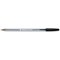 5 Star Clear Ball Pen, Black, Pack of 50
