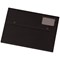 5 Star A4 Document Wallets, Card Holder, Black, Pack of 3