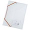 5 Star Elasticated Files, 3-Flap, A4, Clear, Pack of 5