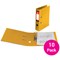 5 Star Foolscap Lever Arch Files, Plastic, Yellow, Pack of 10