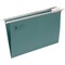 5 Star Suspension Files, V Base, 15mm Capacity, A4, Green, Pack of 50