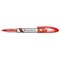 5 Star Liquid Fineliner Pen, 0.4mm Line, Red, Pack of 12
