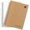 5 Star Hard Cover Wirebound Notebook, A5, Recycled, 160 Pages, Pack of 5
